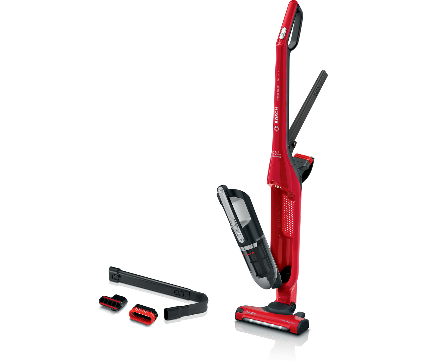 Bosch 2-i-1 Støvsuger Flexxo BBH3ZOO28 ProAnimal billede 2