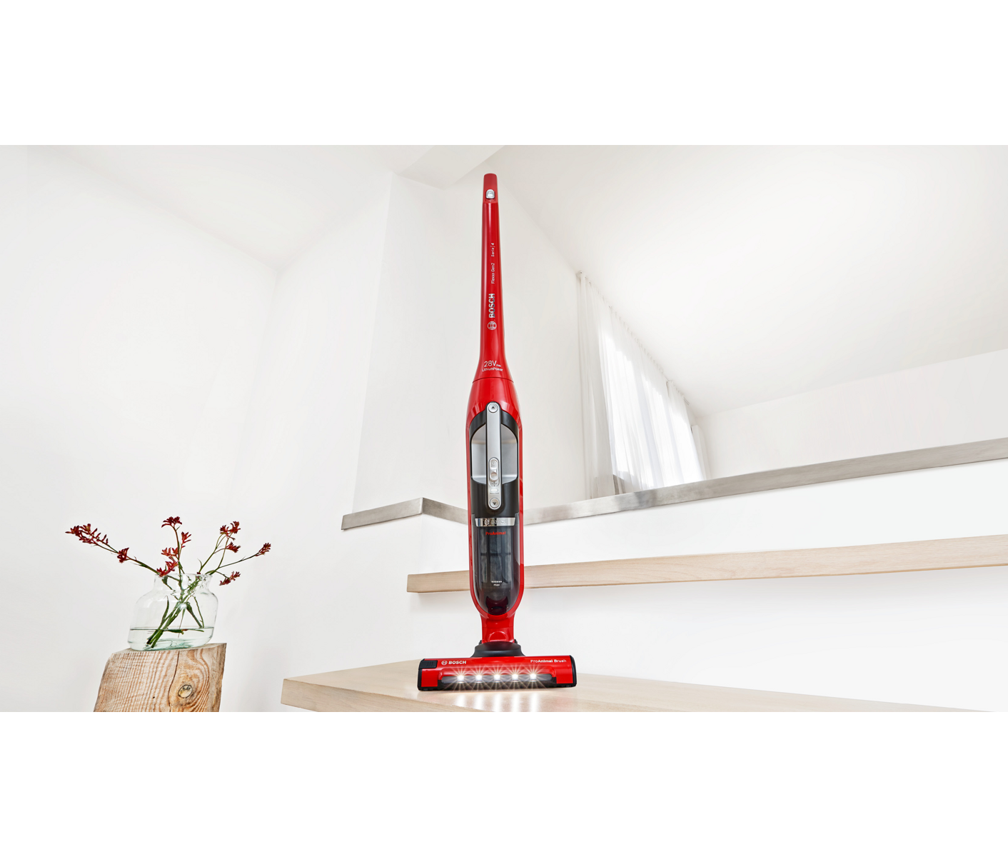 Bosch 2-i-1 Støvsuger Flexxo BBH3ZOO28 ProAnimal billede 4