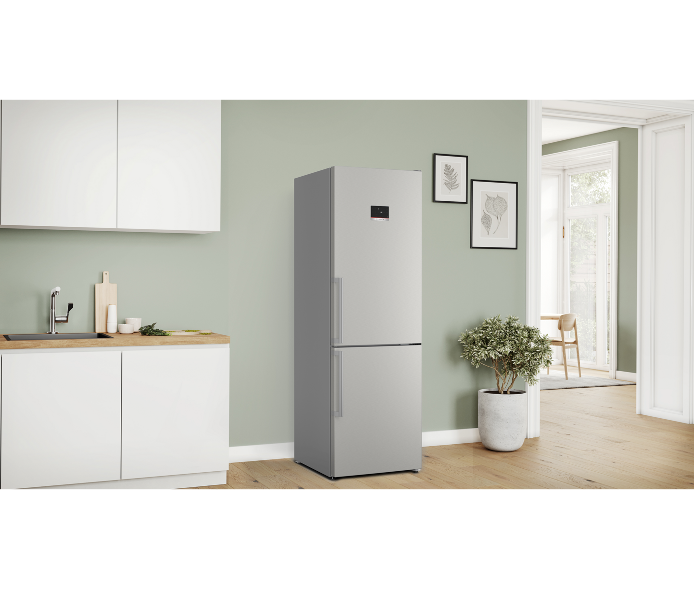 Bosch KGN367ICT Fritstående kølefryseskab
