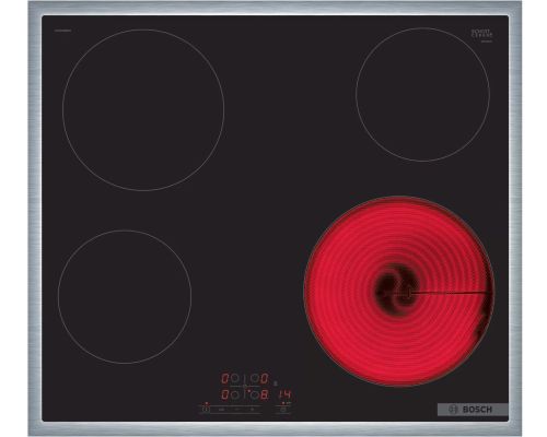 Bosch PKE645BB2E Glaskeramisk kogeplade billede 1