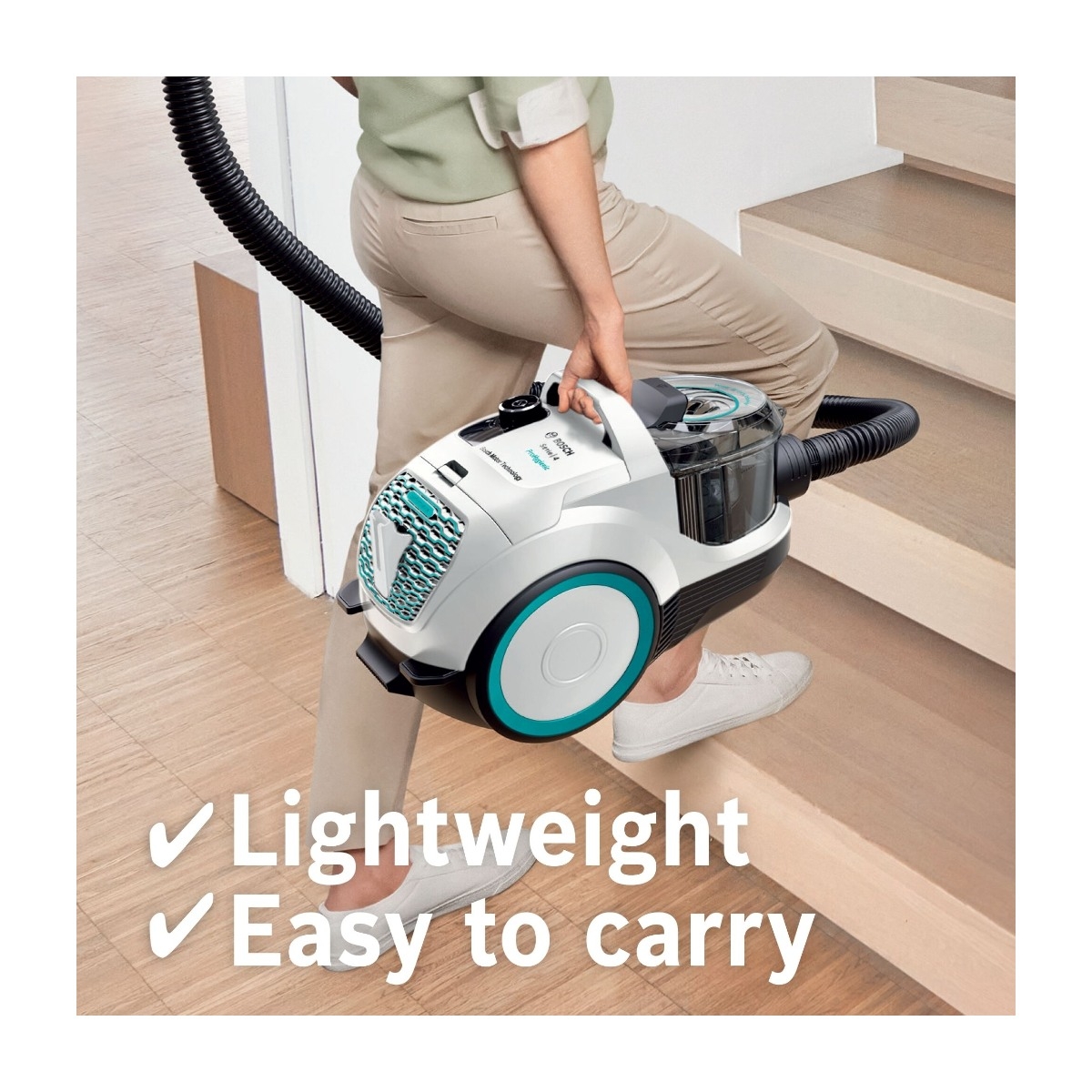 Bosch BGC21HYG1 Serie 4 Prohygienic poseløs støvsuger billede 4