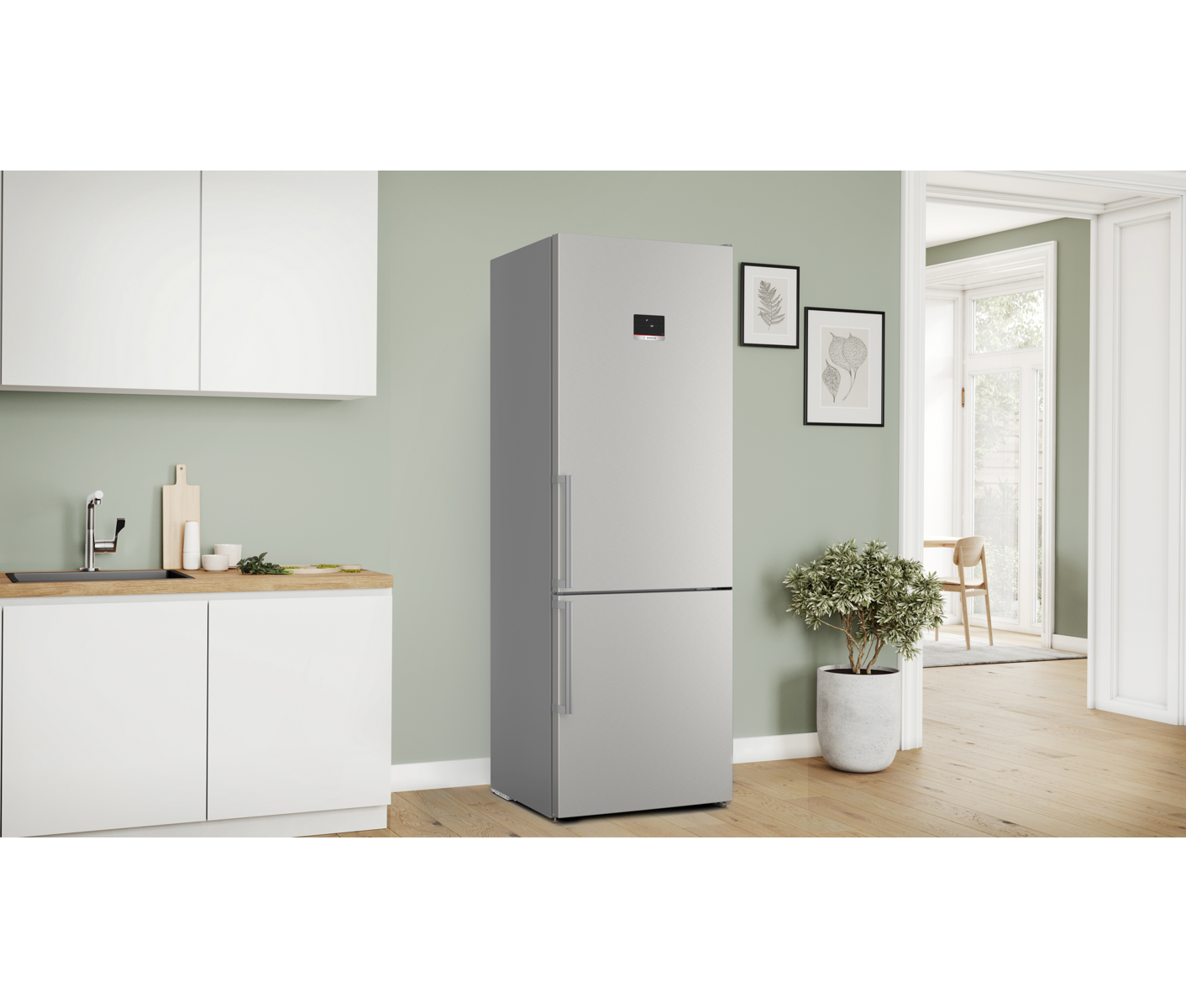 Bosch KGN497ICT Fritstående kølefryseskab