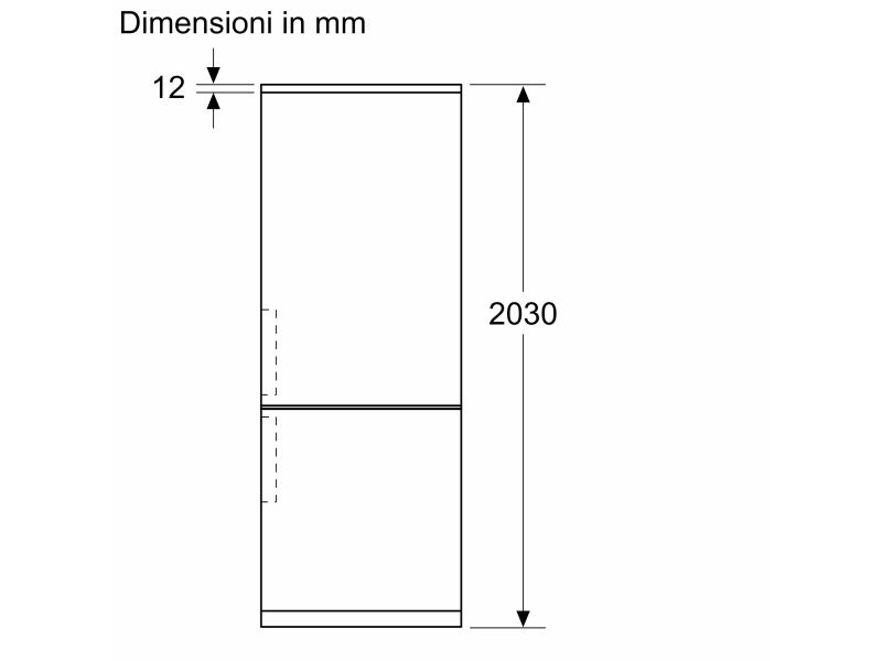 Bosch Serie 4 KGN497WDF, 440 L, SN-T, 11 kg/24t, D, Frisk zone, aflukke, Hvid