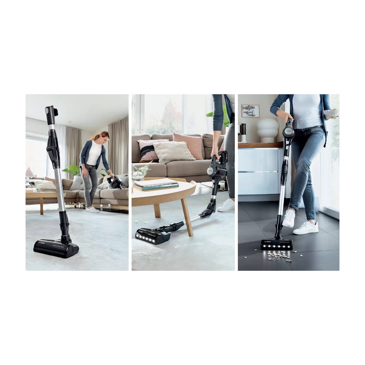 Bosch BCS711A Unlimited 7 ledningsfri støvsuger, grå billede 3