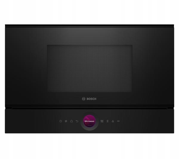 Bosch Serie 8 BFL7221B1B, Indbygget, Grill mikroovn, 21 L, 900 W, Indbygget skærm, TFT
