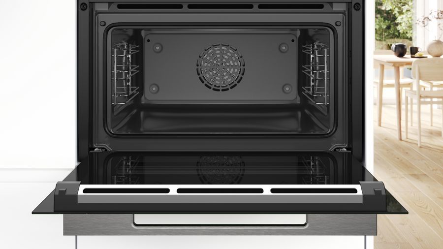 Bosch Serie 8 CBG7341B1, Lille, Elektrisk ovn, 47 L, 47 L, 30 - 300 °C, Pap billede 3