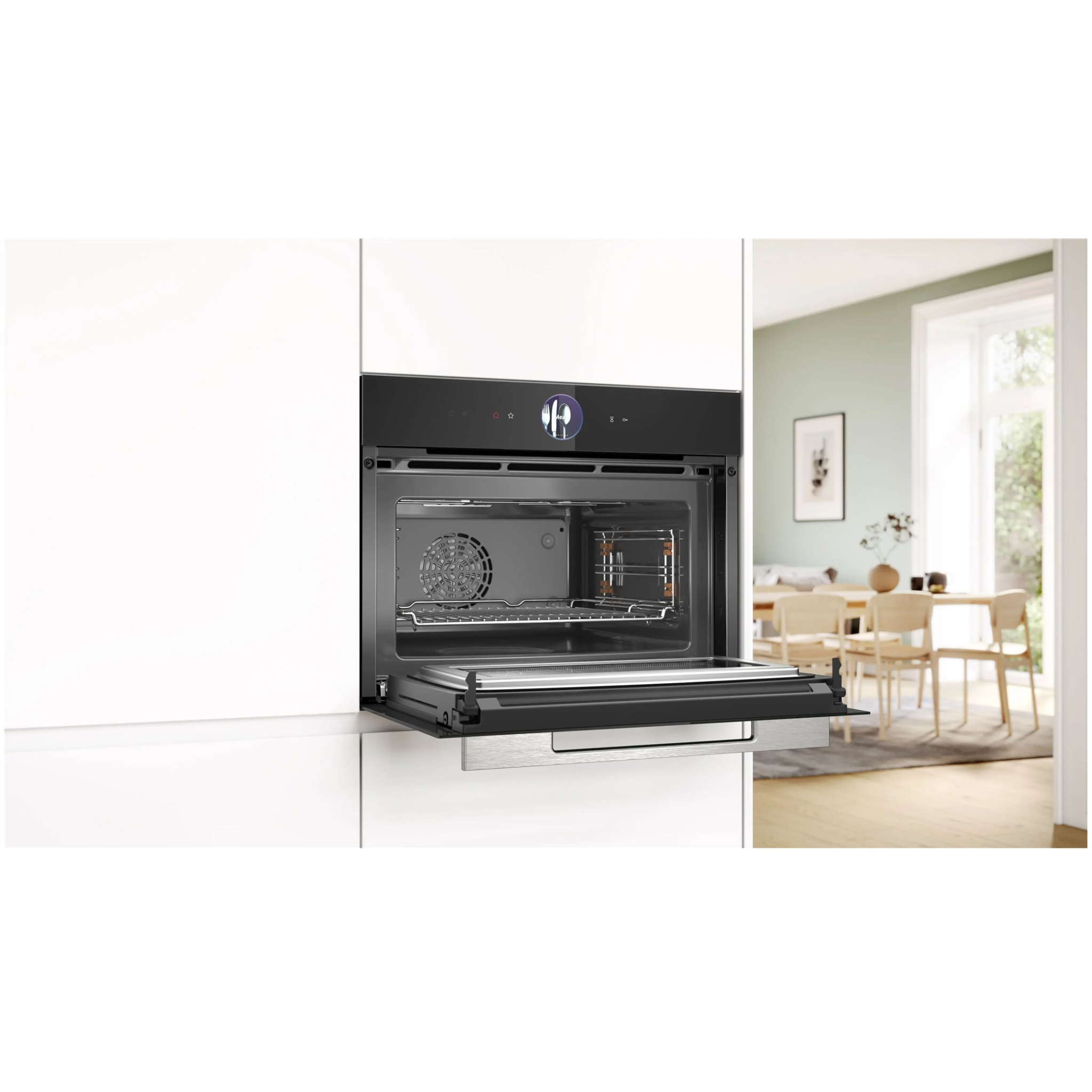 Bosch Serie 8 CMG7361B1 orkaitė 45 L Juodas billede 1