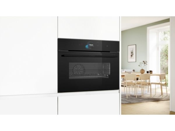 Bosch Kombidampovn CSG958DB1 (Sort)