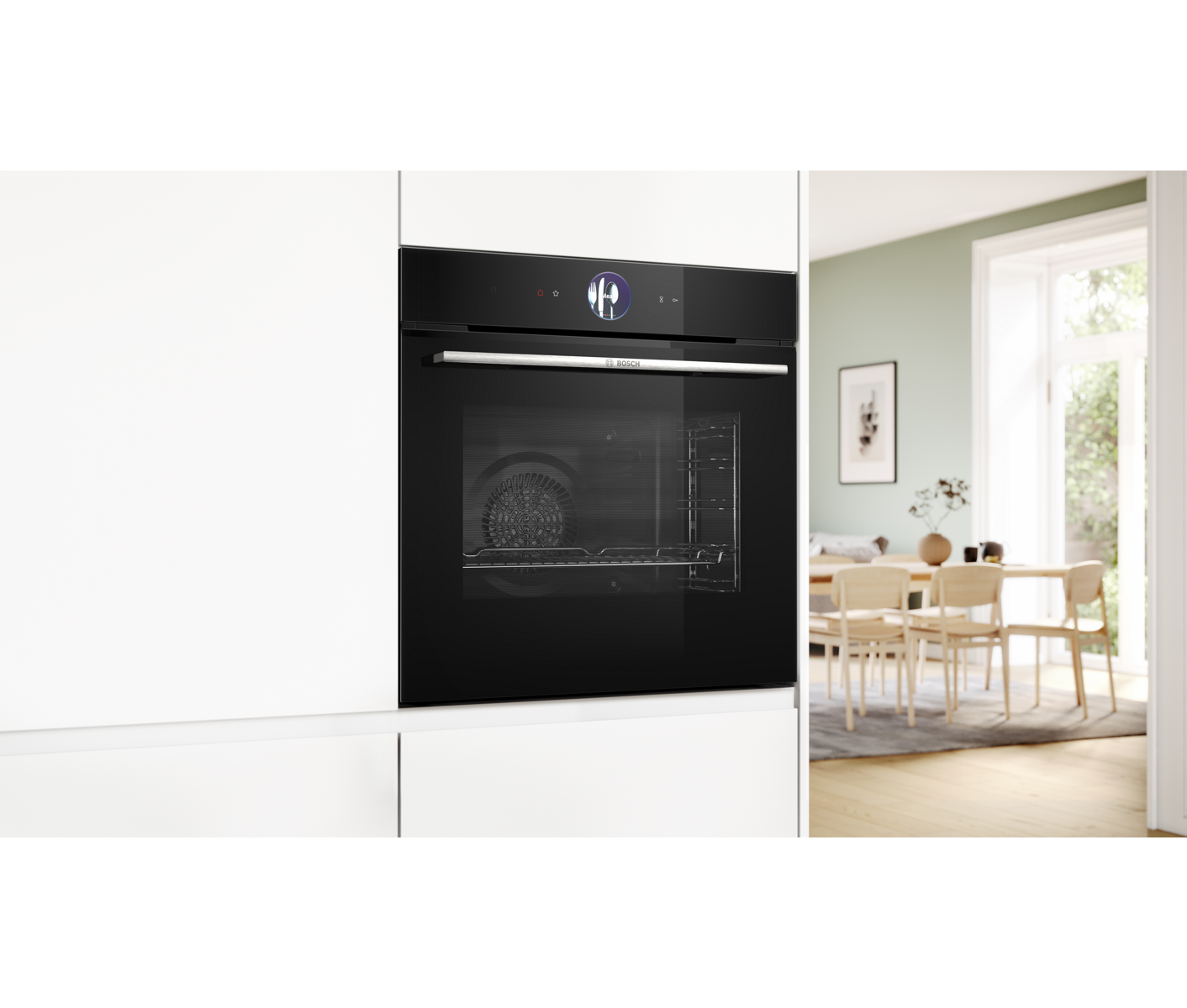 HBG7763B1 Bosch 5 Års Garanti Serie 8 Indbygningsovn billede 8