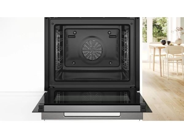 Bosch Serie 8 HRG7764B1 Indbygningsovn med Dampfunktion og Airfryer