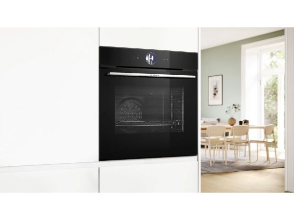 Bosch Serie 8 HRG7764B1 Indbygningsovn med Dampfunktion og Airfryer