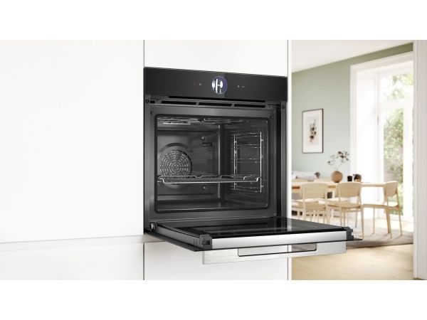 Bosch Serie 8 HRG7764B1 Indbygningsovn med Dampfunktion og Airfryer