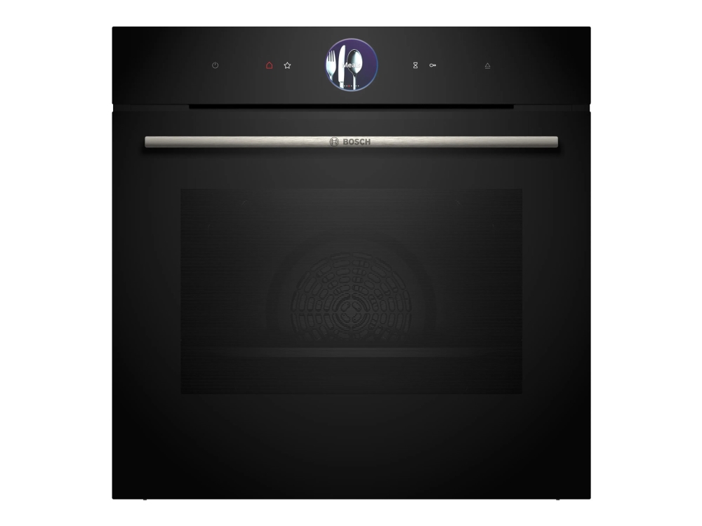 Bosch Serie | 8 HSG7361B1 - Ovn - med dampfunktion - til indbygning - Wi-Fi - niche - bredde: 56 cm - dybde: 55 cm - højde: 58.5 cm - med selv-rengøring - Klasse A+ - sort
