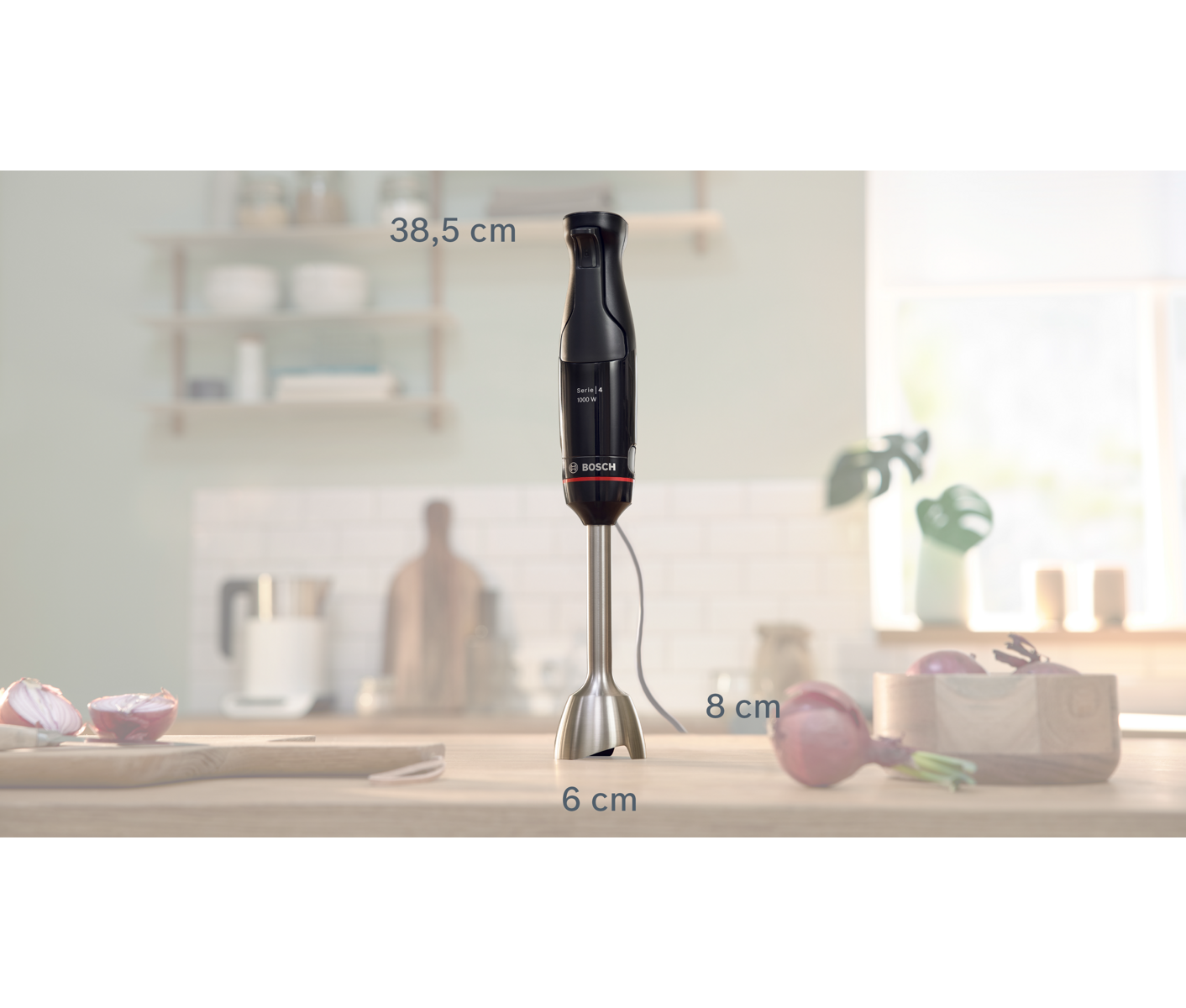Bosch Serie 4, Stavblender MSM4B610 1000 W Stavblender billede 2