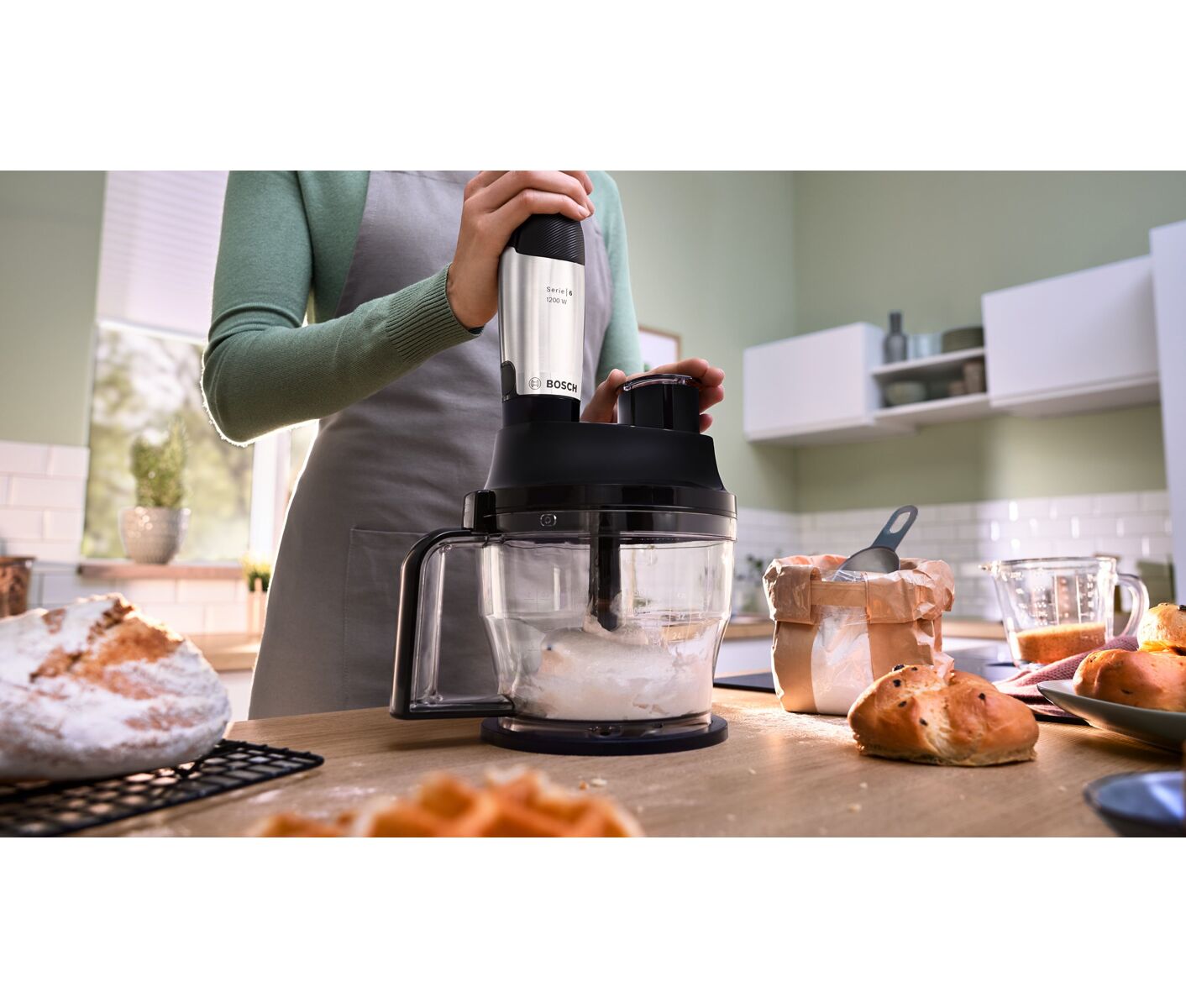 Bosch Serie 6, Stavblender MSM6M8X1 1200 W billede 7