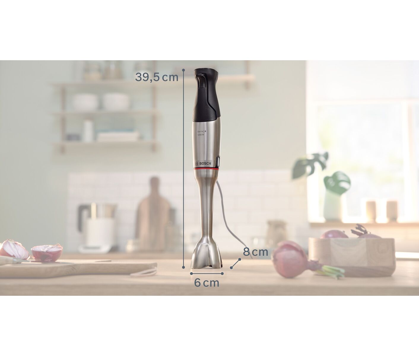 Bosch Serie 6, Stavblender MSM6M8X1 1200 W billede 2