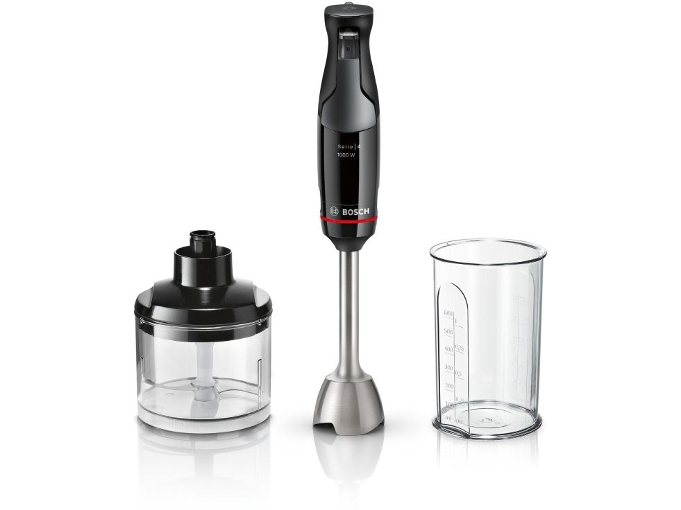 Bosch Serie | 4 ErgoMaster MSM4B620 - Stavblender - 1 kW - pianosort billede 2