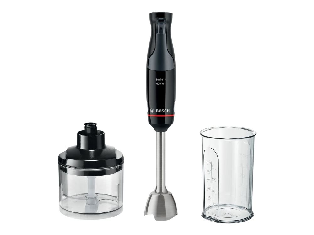 Bosch Serie | 4 ErgoMaster MSM4B620 - Stavblender - 1 kW - pianosort billede 1