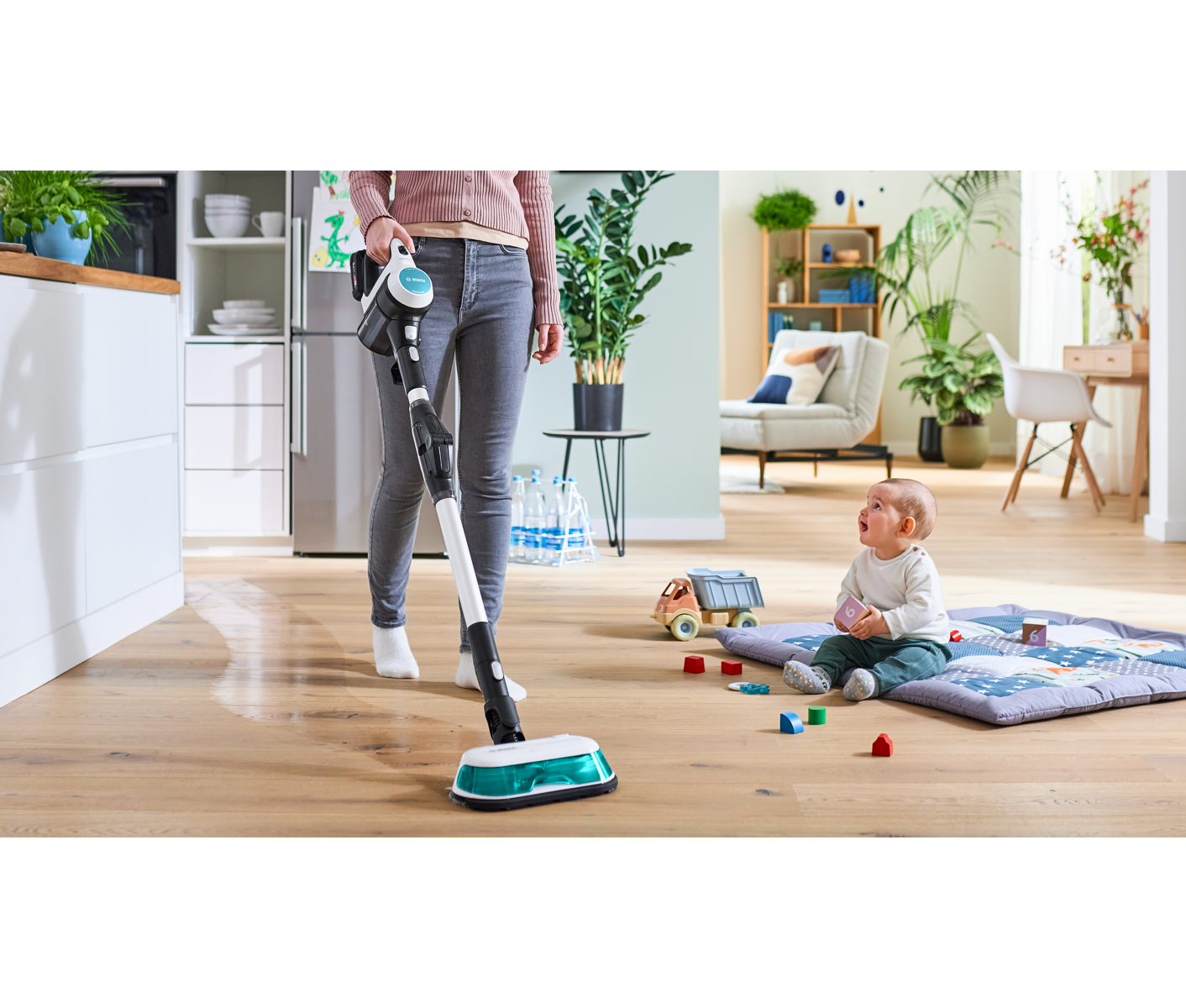 Bosch Rechargeable Vacuum BCS71HYG2 Ledningsfri Støvsuger billede 4