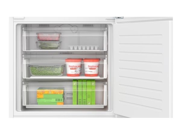 Bosch Serie 4 KBN96VFE0 køle-/fryseskab Indbygget 383 L E Hvid billede 2
