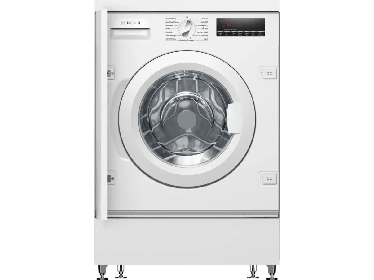 Bosch Serie | 8 WIW28443 - Vaskemaskine - indbygget - bredde: 59.6 cm - dybde: 57.4 cm - højde: 81.8 cm - frontbetjening - 55 liter - 8 kg - 1400 rpm - hvid billede 2