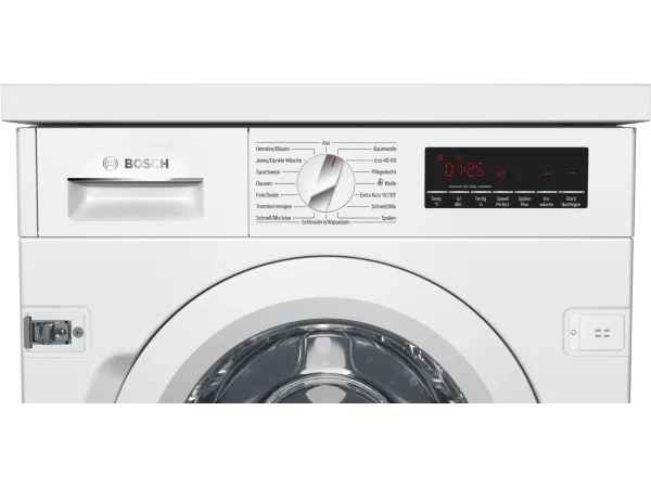 Bosch Serie | 8 WIW28443 - Vaskemaskine - indbygget - bredde: 59.6 cm - dybde: 57.4 cm - højde: 81.8 cm - frontbetjening - 55 liter - 8 kg - 1400 rpm - hvid billede 4