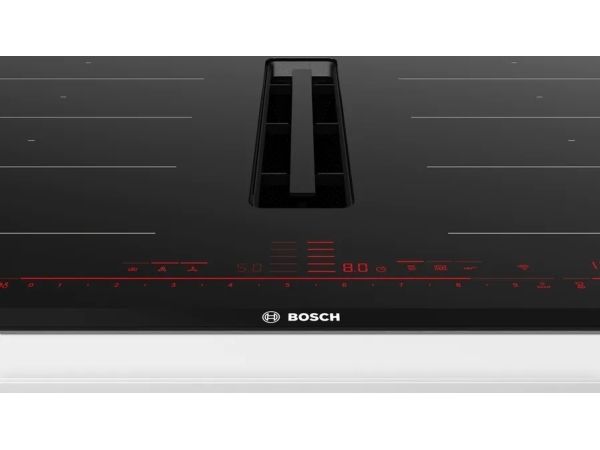 Bosch Serie 8 PXX875D57E, Sort, Indbygget, 80 cm, Zone induktionskogeplade, Keramisk, 4 zone(s)