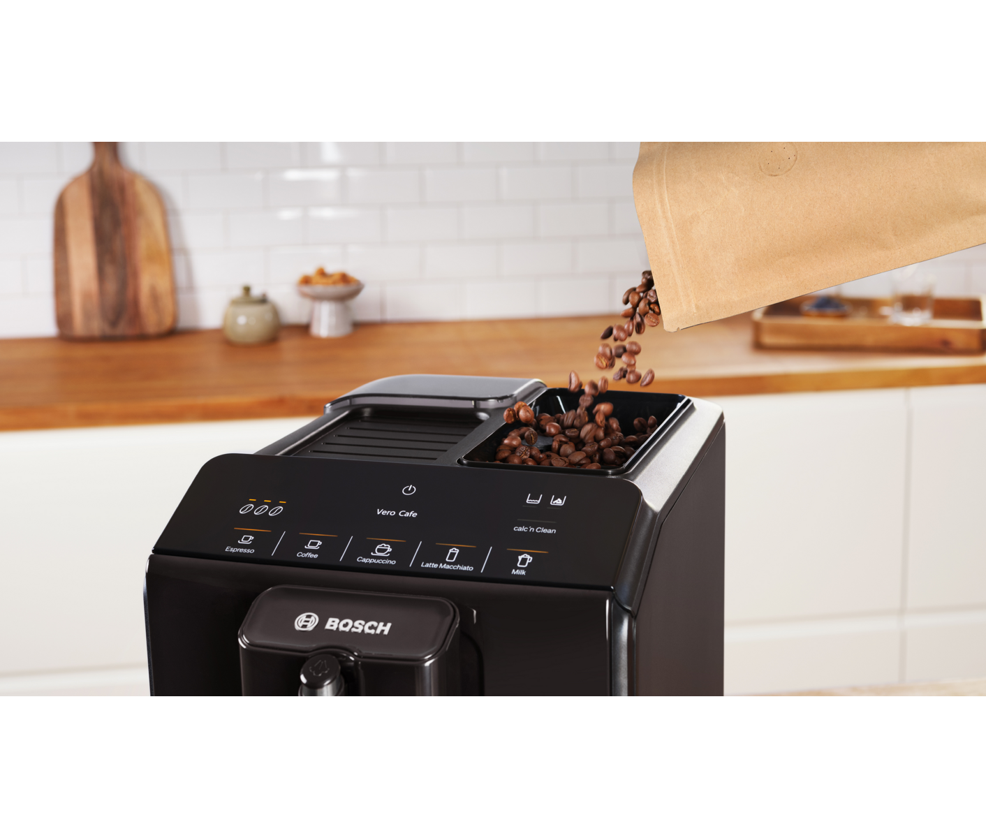 Bosch TIE20129 Verocafe Piano Black Espressomaskine billede 8