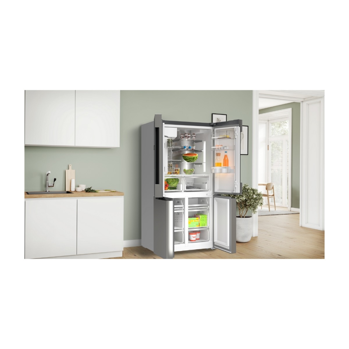 Bosch KFD96APEA Amerikanerskab