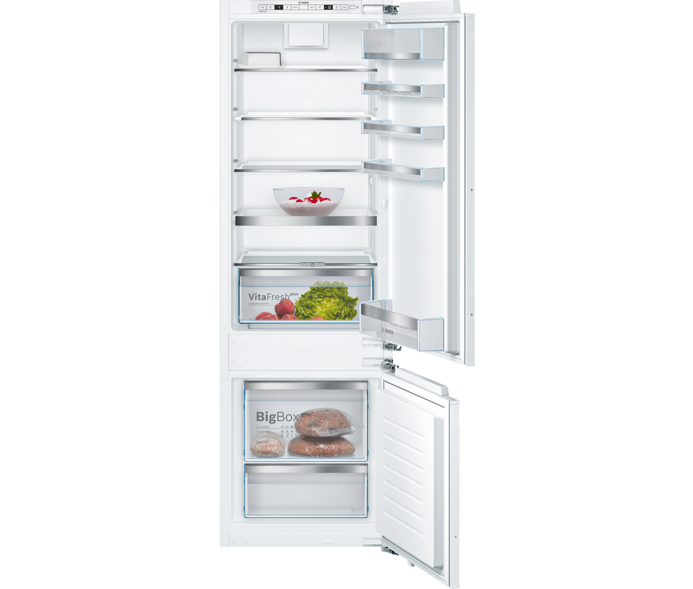 Bosch KIS87EDD0 5 Års Garanti Serie 6 Integreret Køle-fryseskab billede 1