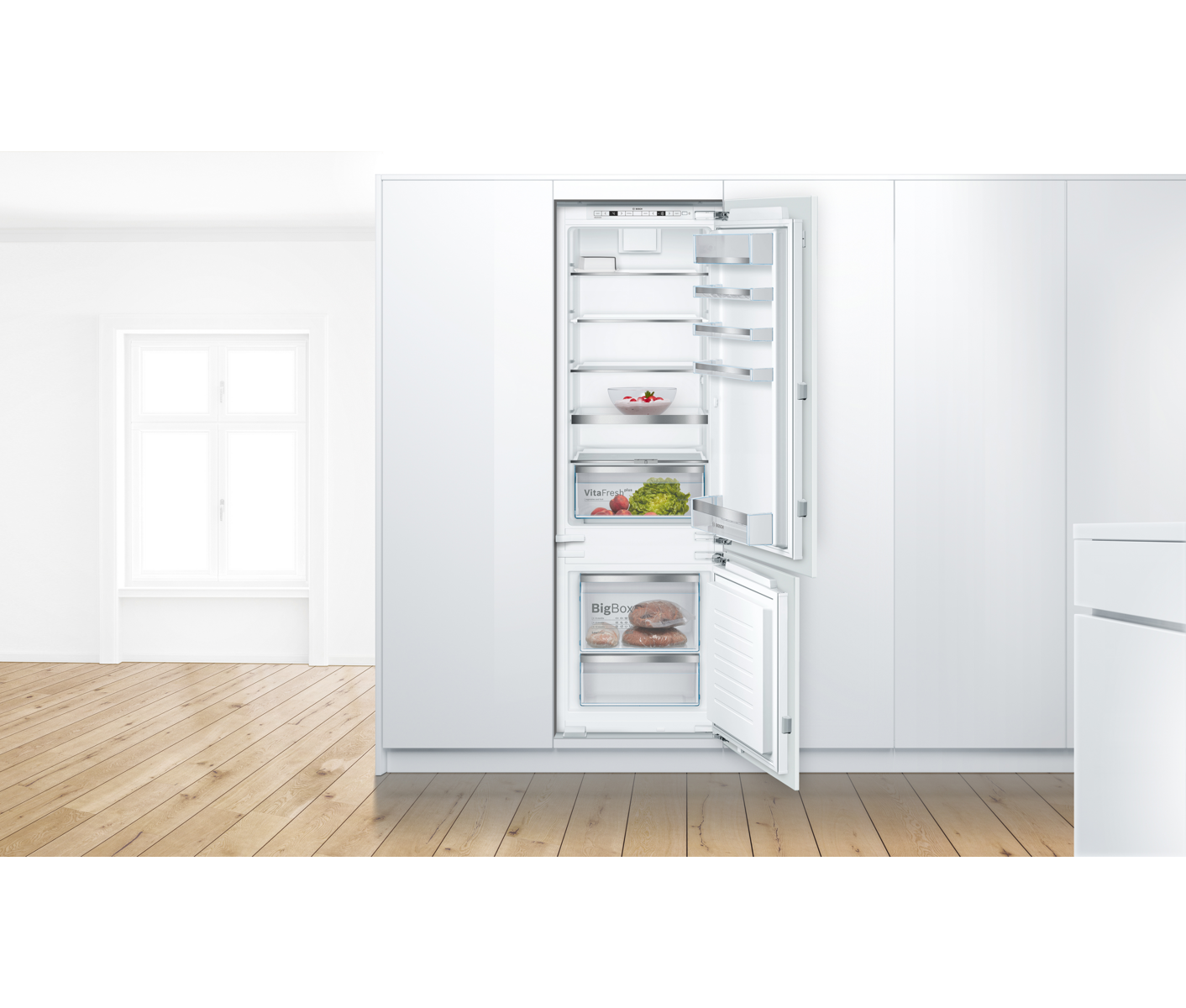 Bosch KIS87EDD0 5 Års Garanti Serie 6 Integreret Køle-fryseskab billede 7