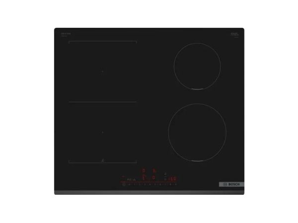 Bosch Serie 6 PVS631HC1E, Sort, Indbygget, 59.2 cm, Zone induktionskogeplade, Keramisk, 4 zone(s) billede 2