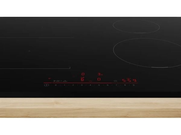 Bosch Serie 6 PVS731HB1E, Sort, Indbygget, 70 cm, Zone induktionskogeplade, Keramisk, 4 zone(s)
