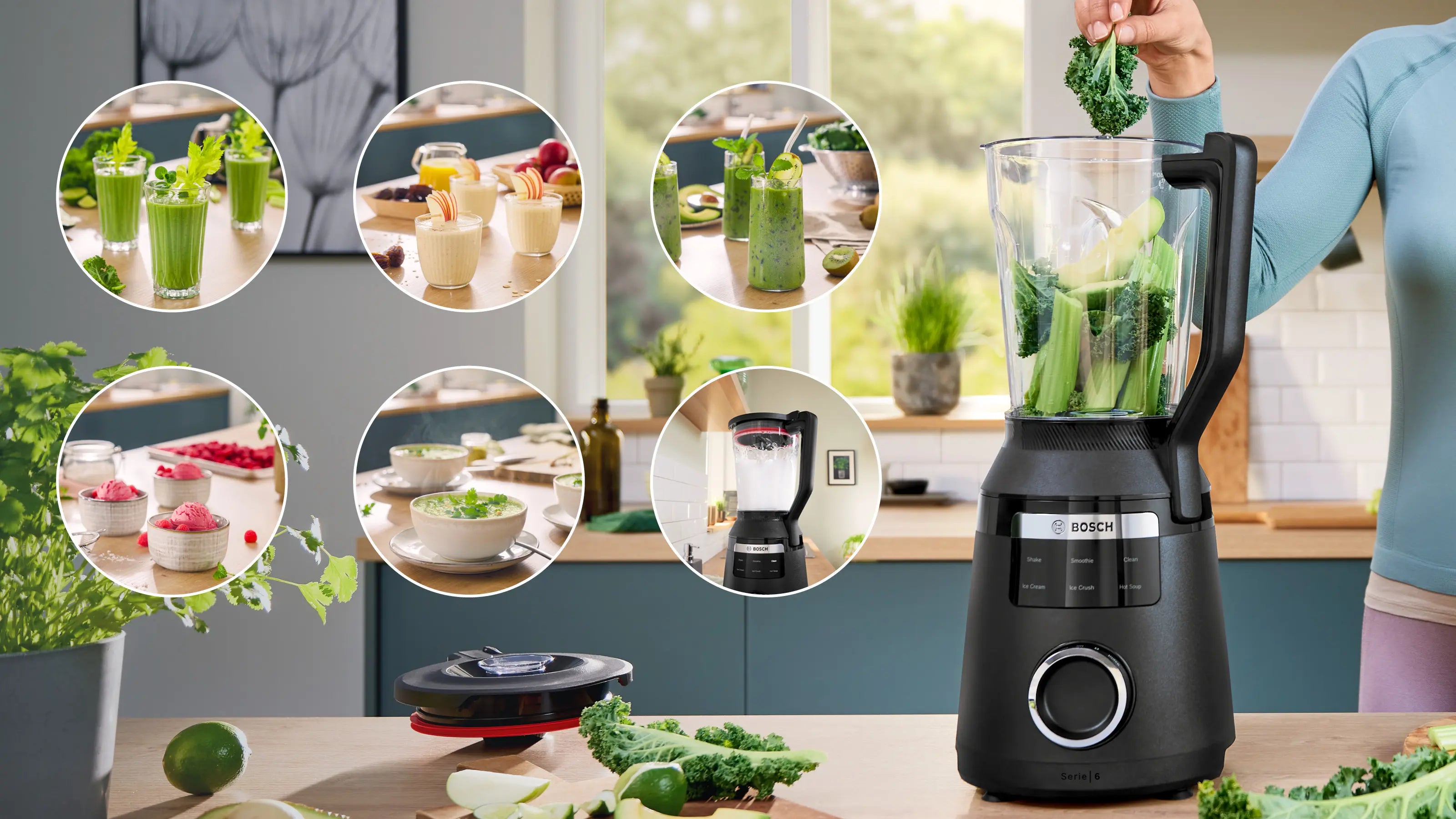 Bosch Serie 6 MMB6654B Vitapower Blender billede 9