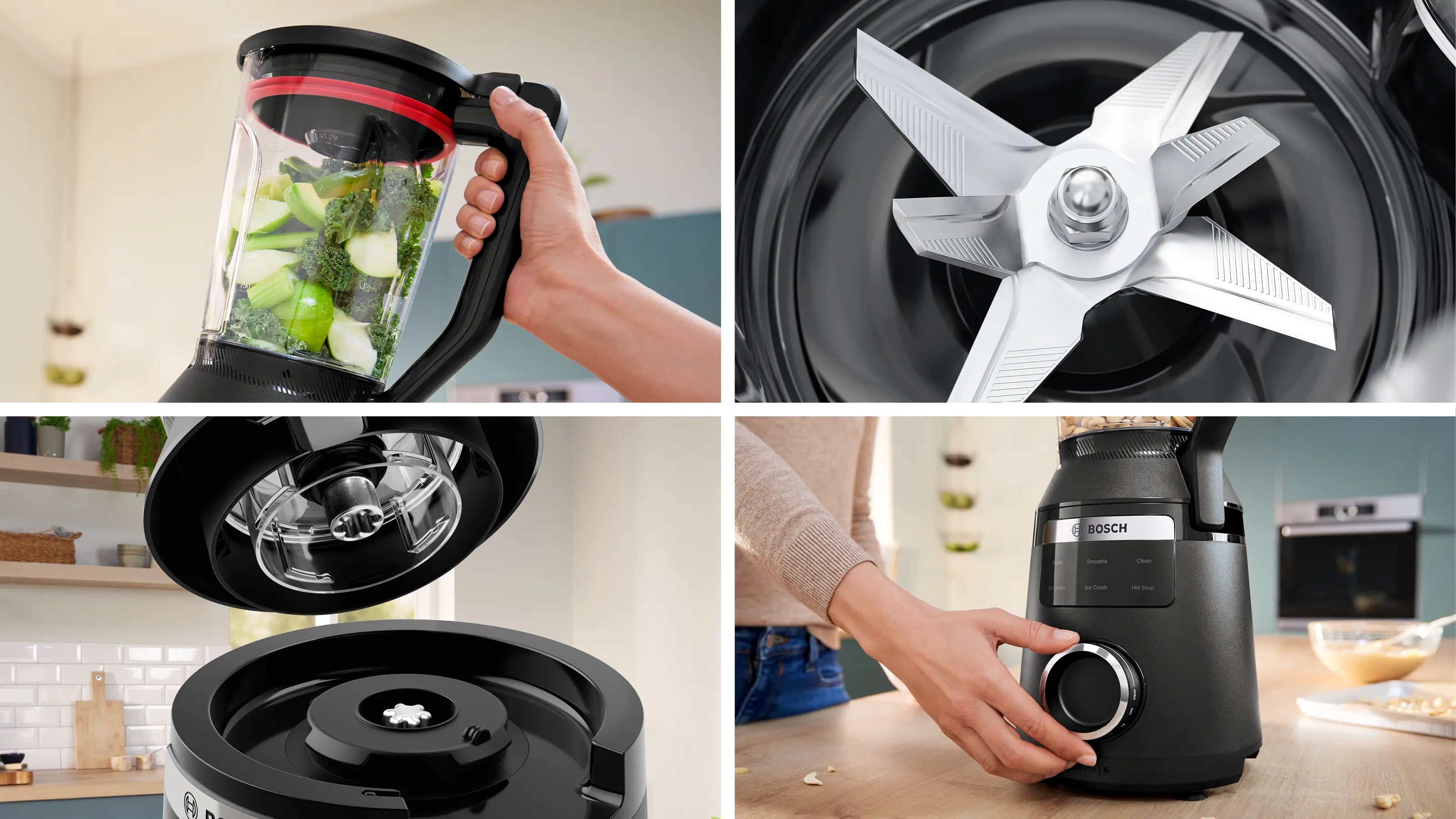 Bosch Serie 6 MMB6654B Vitapower Blender billede 7