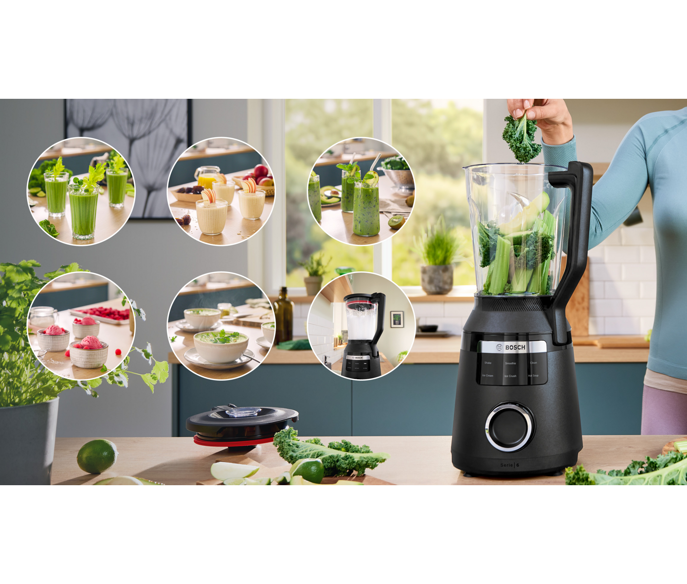 Bosch Serie 6 MMB6654B Vitapower Blender billede 8
