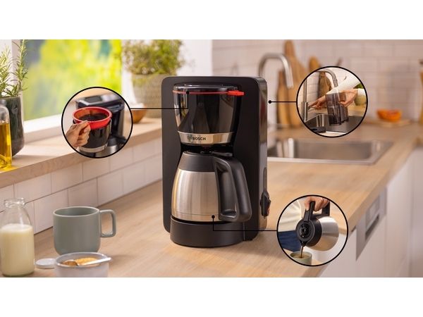 Bosch TKA5M253 Kaffemaskine m. termokande
