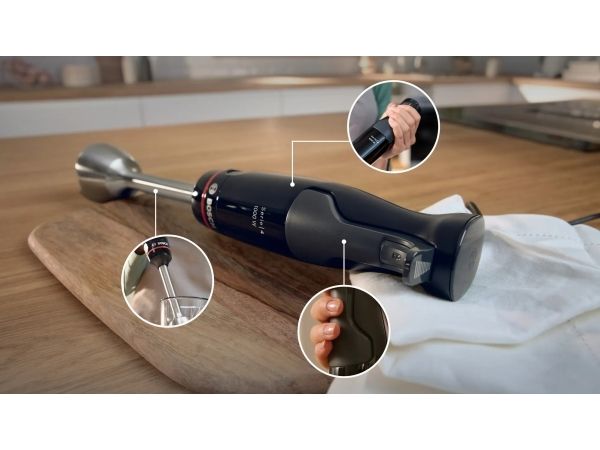 Bosch Serie | 4 ErgoMaster MSM4B623 - Stavblender - 1 kW - sort/anthracit billede 4