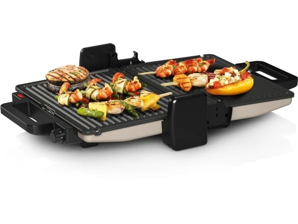 Bosch TCG3302 - Grill - elektrisk - 682 cm2 - aluminium