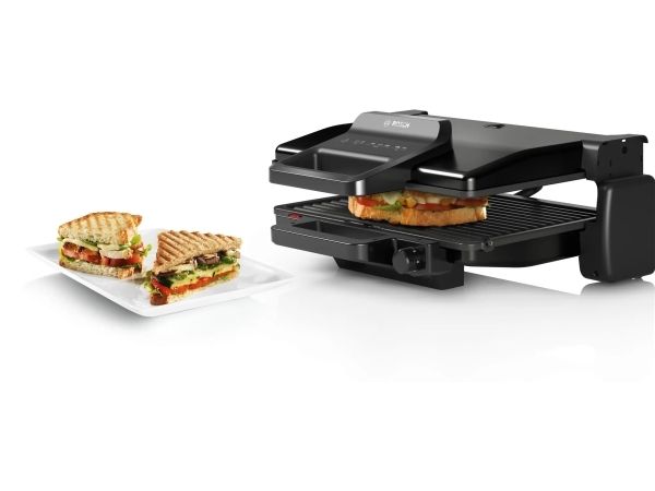 Bosch TCG3323 - Grill - elektrisk - 1364 cm2 - sort