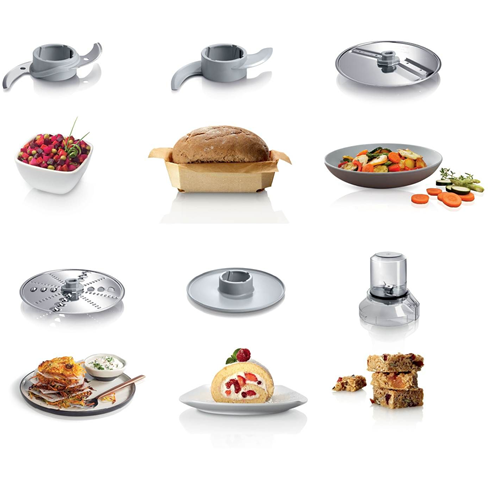 Bosch MCM3421M  MultiTalent 3 Foodprocessor billede 6