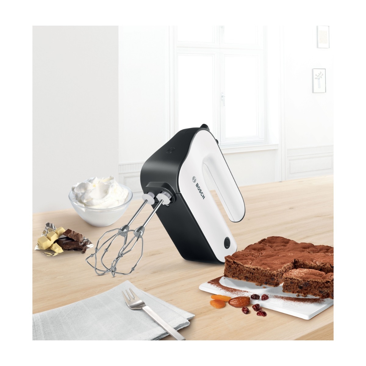 Bosch MFQ4025NE håndmixer, hvid
