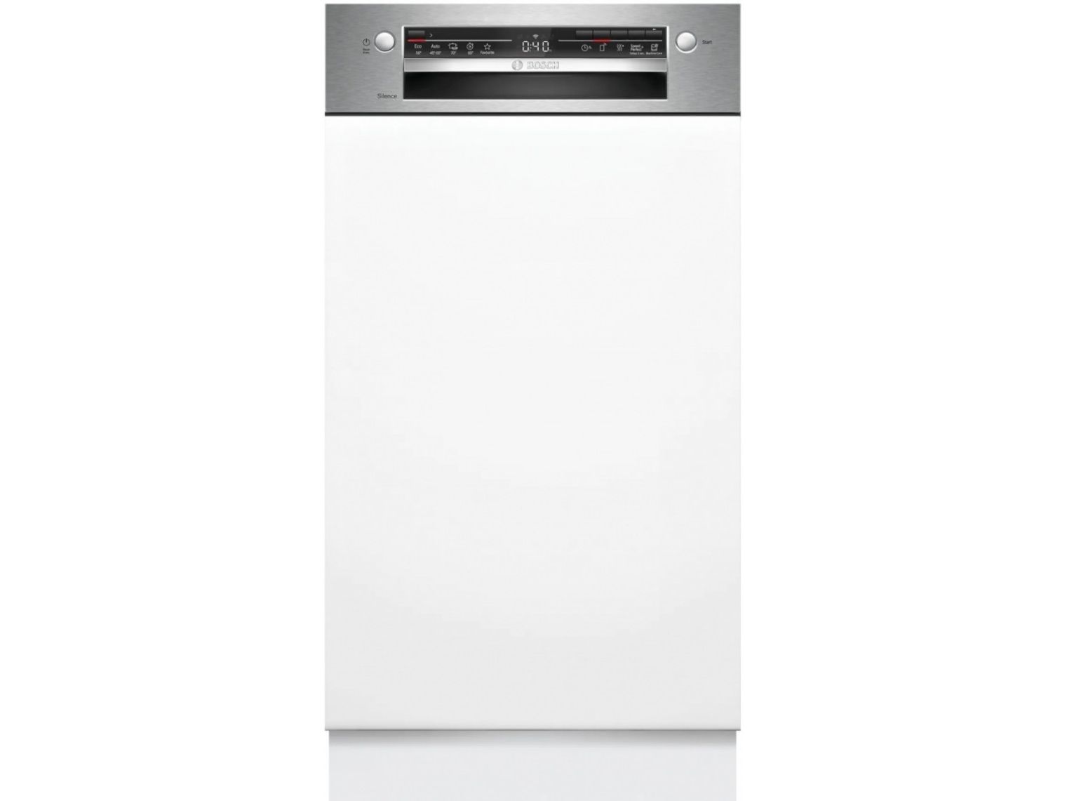 Bosch SPI2HKS42E - Opvaskemaskine - Sort, Rustfrit stål