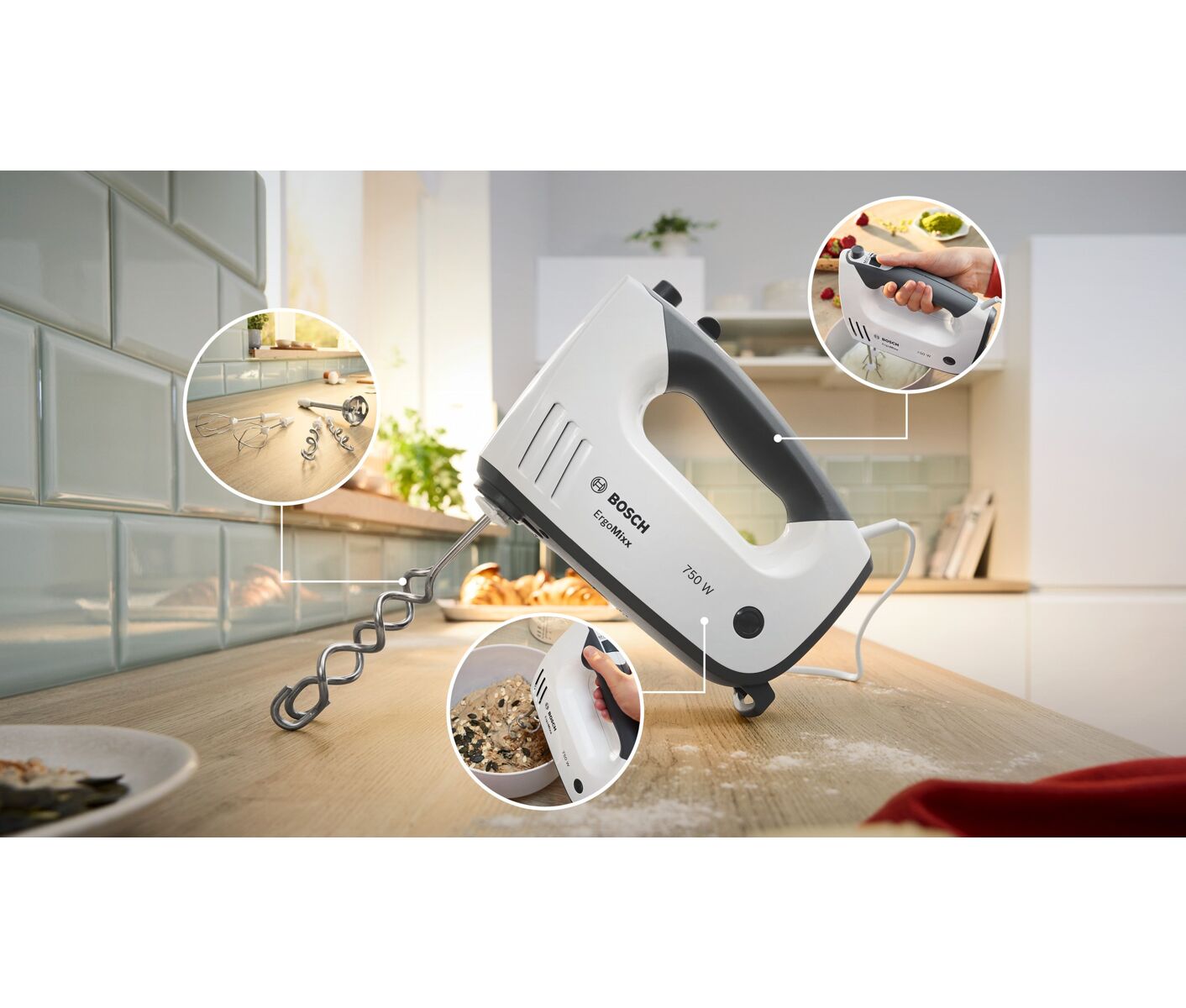 Bosch MFQ37480 Håndmixer billede 5
