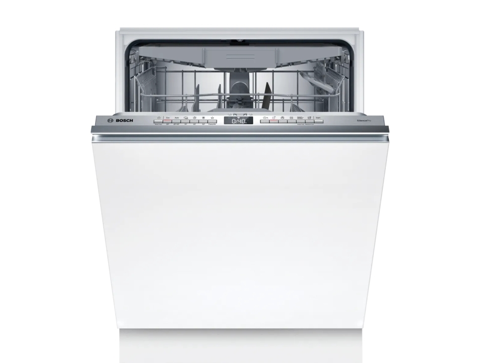 Bosch Serie 4 SMV4ECX23E, Fuldt indbygget, Fuld størrelse (60 cm), Hvid, 1,75 m, 165 m, 190 m