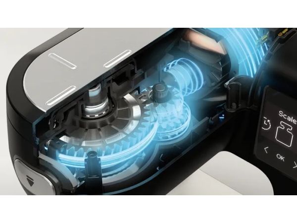 Bosch MUMS6ZS34 Serie 6, Køkke Nmaskine Med Vægt, 1600 W, Sor Røremaskine