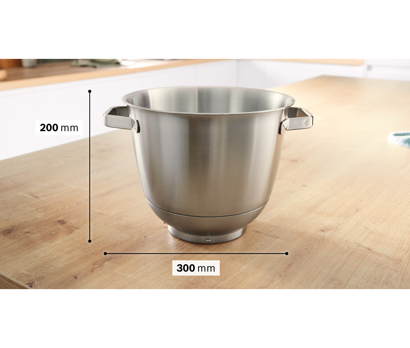 Bosch MUMS6EW18 Serie 6, Køkke Nmaskine, 1600 W, Hvid, Børste Røremaskine