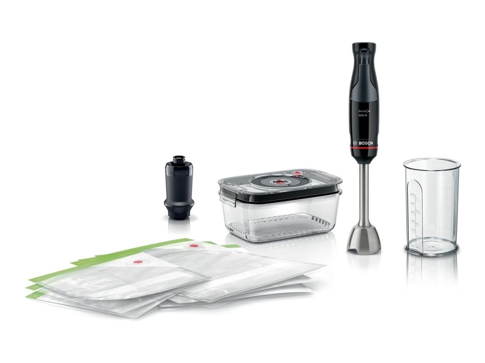 Bosch Serie | 4 ErgoMaster MSM4B6V2 - Stavblender - 1 kW - sort anthracit billede 1