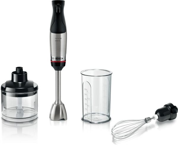 Bosch Serie 6 MSM6M621, Nedsænkning blender, 0,5 L, 1,4 m, 1000 W, Sort, Rustfrit stål billede 1