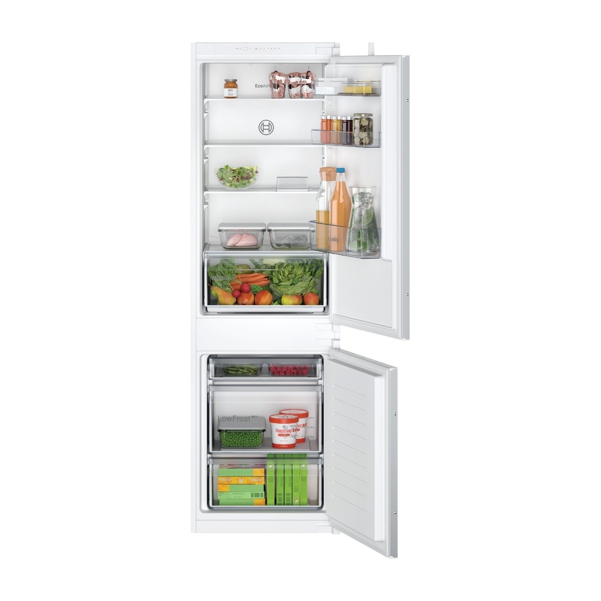 Bosch KIV865SE0 Integrerbart kølefryseskab